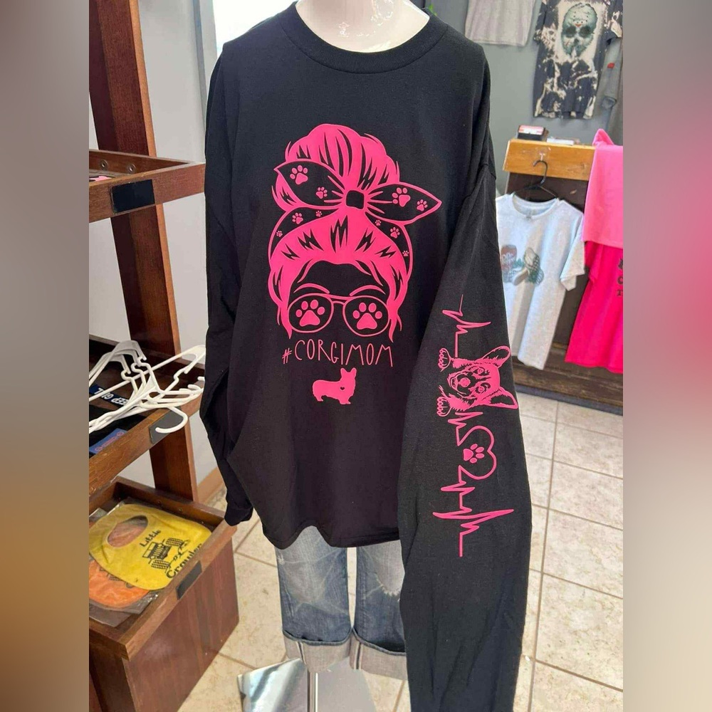 Brand new unisex crewneck sweatshirt black